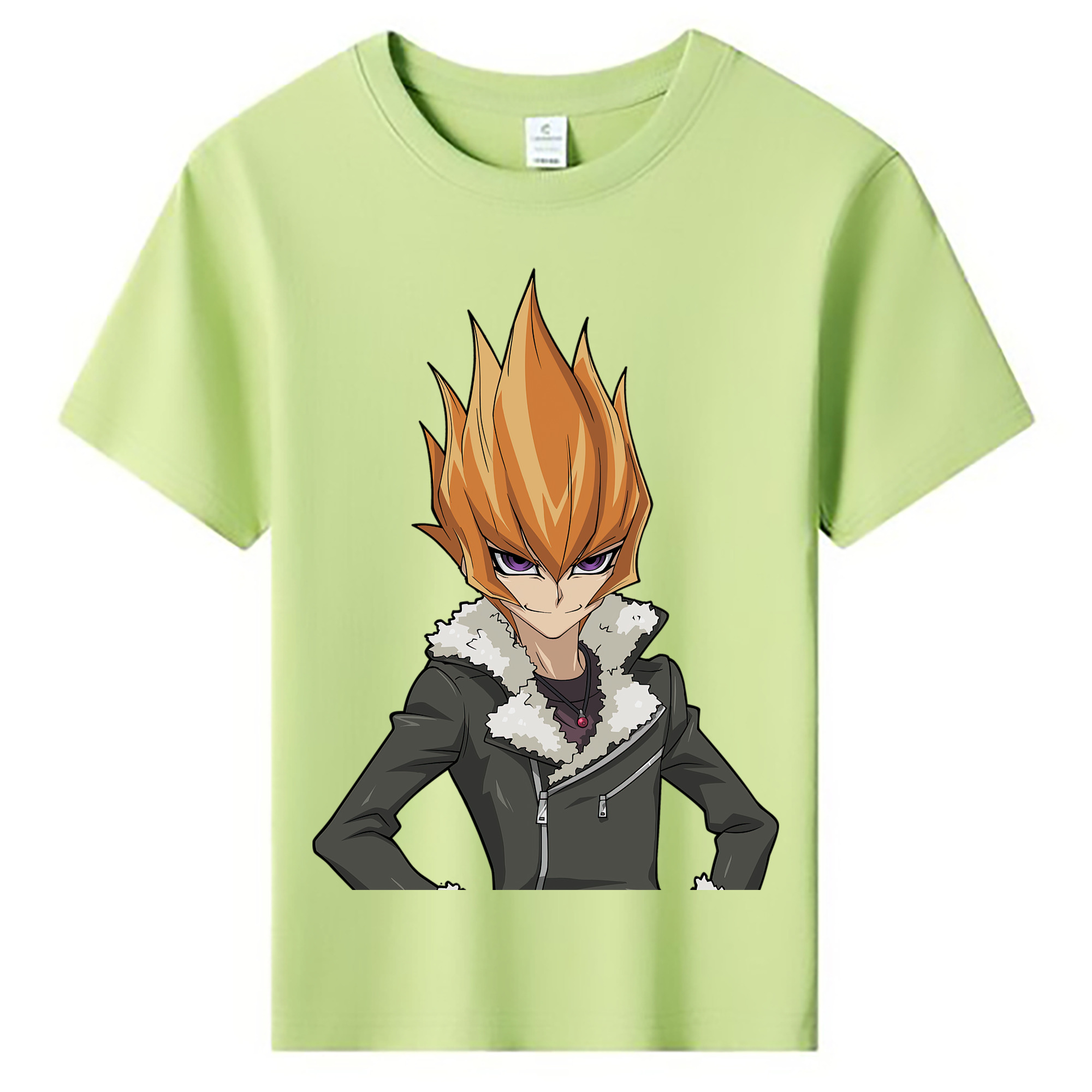 （画像用） 遊☆戯☆王 Yu-Gi-Oh! 綿100％キッズTシャツ（フロントプリント）